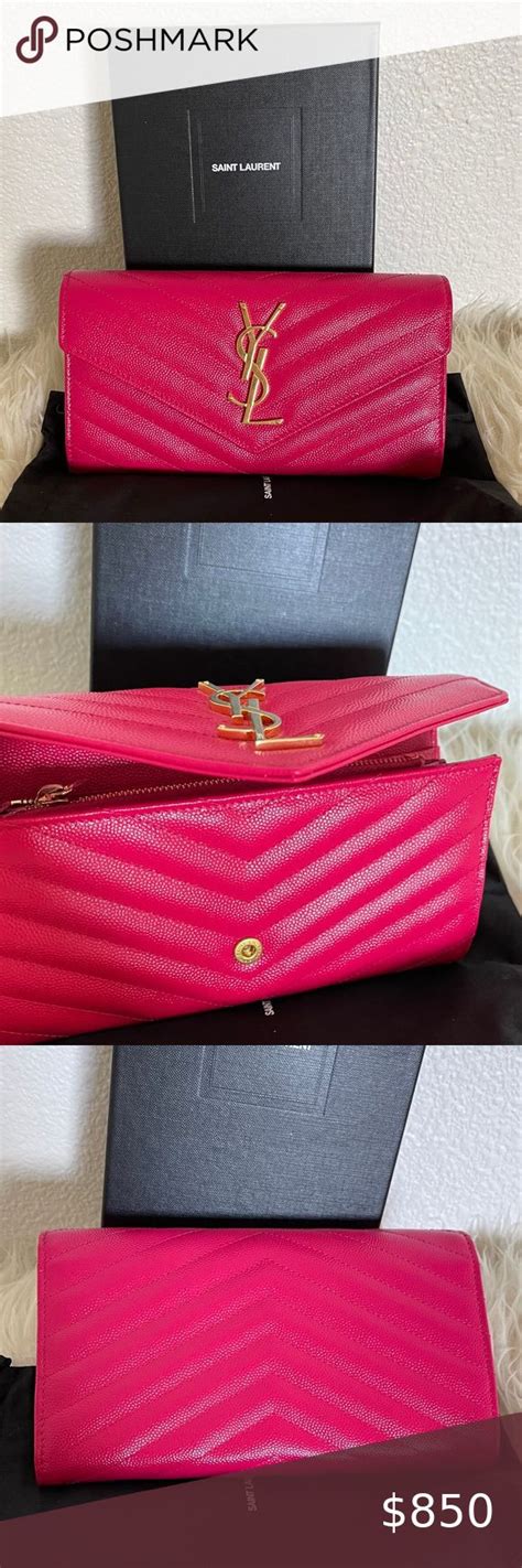 ysl wallet pink|ysl wallet nordstrom.